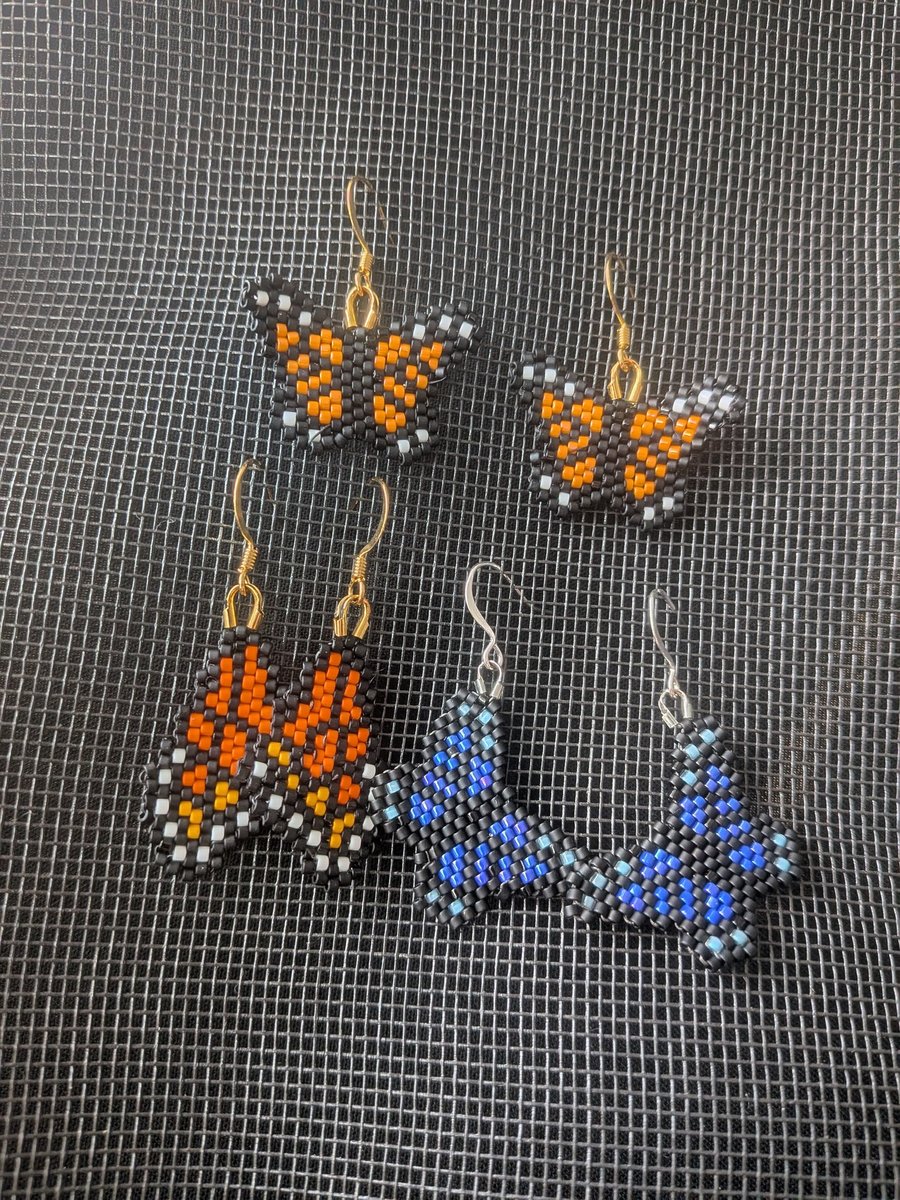 Butterfly earrings