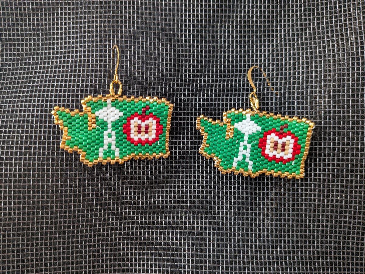 U'.S. States earrings