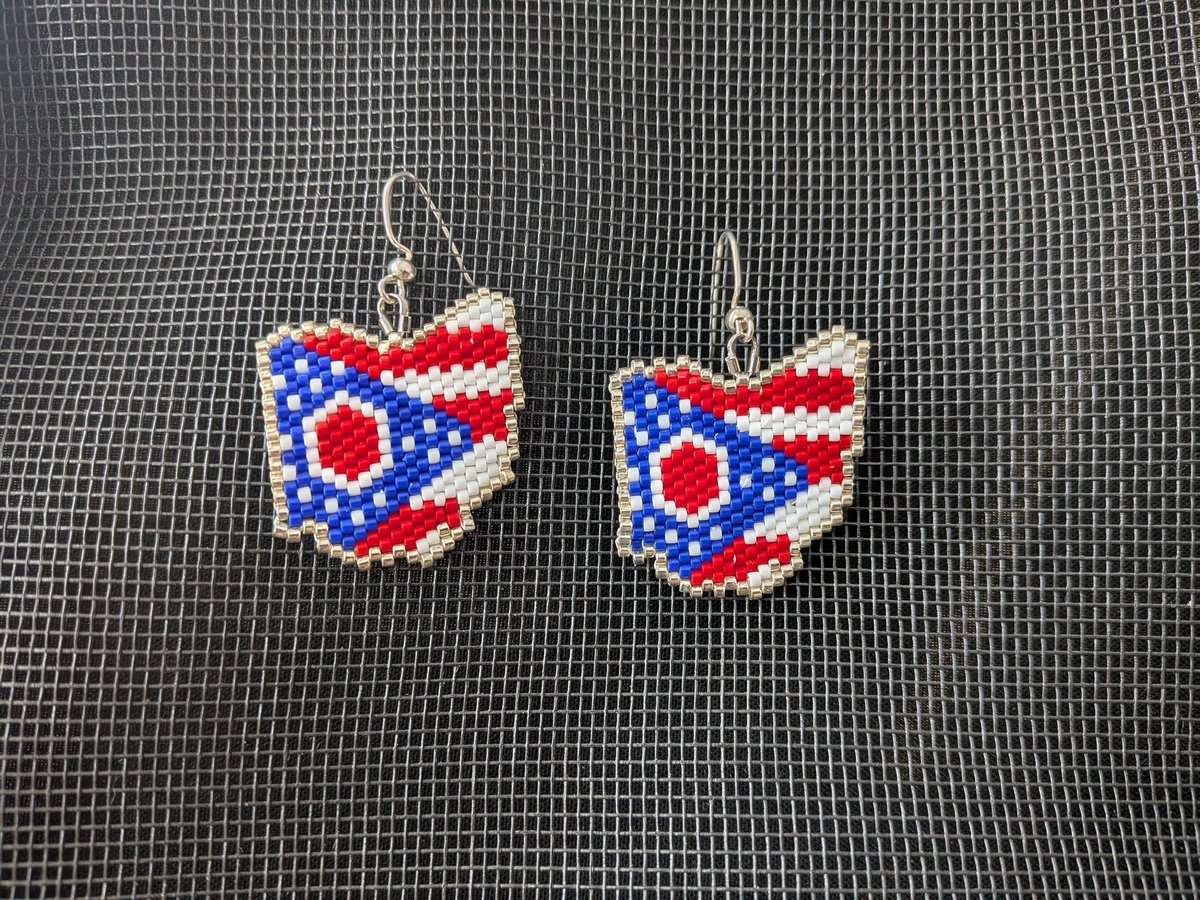 U'.S. States earrings