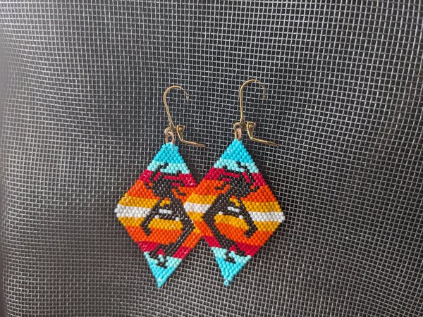 Kokopeli Earrings