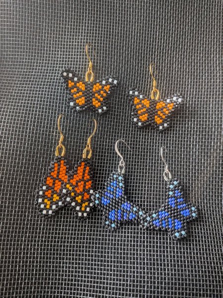 Butterfly earrings
